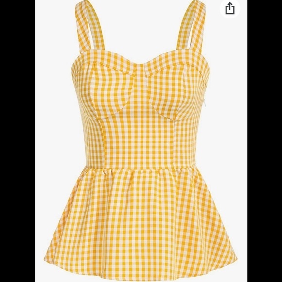 Belle Poque Elegant Retro Tops - Belle Poque Elegant Retro/ NWT/ Women's Vintage Sweetheart Neck Tie Strap/ Med